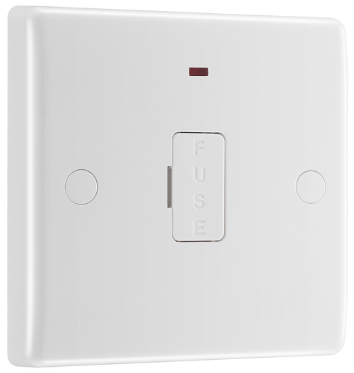 BG Electrical 800 Series - Unswitched and fused with indicator and flex outlet