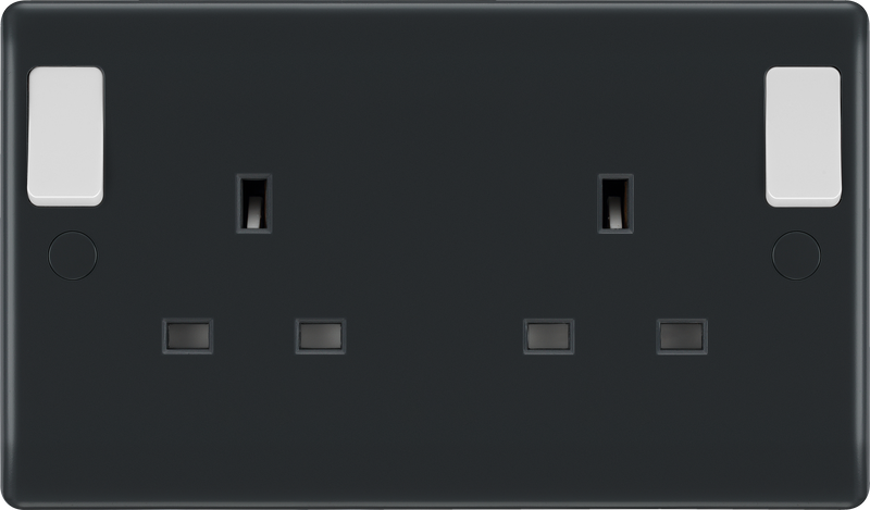 BG Electrical Part M - Double, switched, double pole, outboard rockers