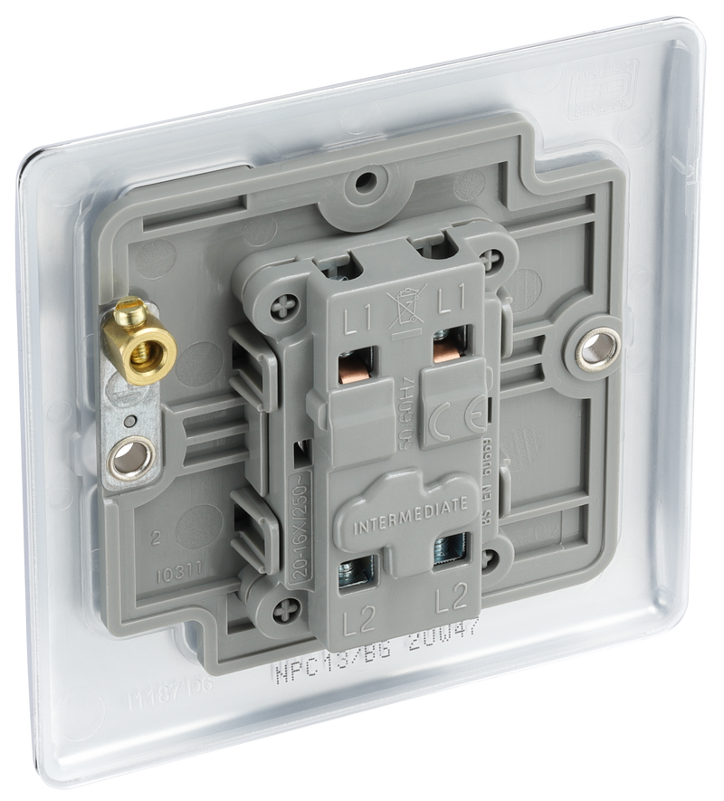 BG Electrical Nexus Metal Polished Chrome - Intermediate switch