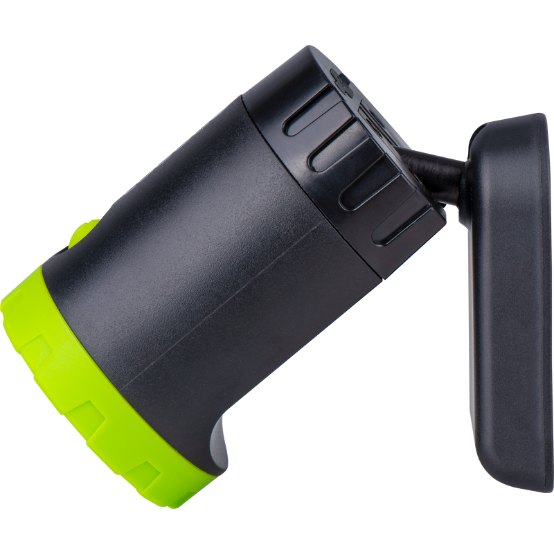 Luceco Magnetic Torch - LED Mini Spotlight with Magnet and Clamp, USB-C Rechargeable, 3 Lighting Modes, Inspection Light, Hands-Free Operation, IP44, 5W, 500lm, 6500K