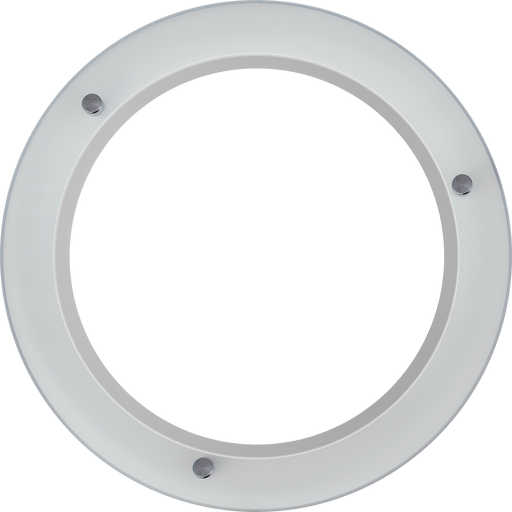 Luceco Platinum White + Dropped Glass Bezel