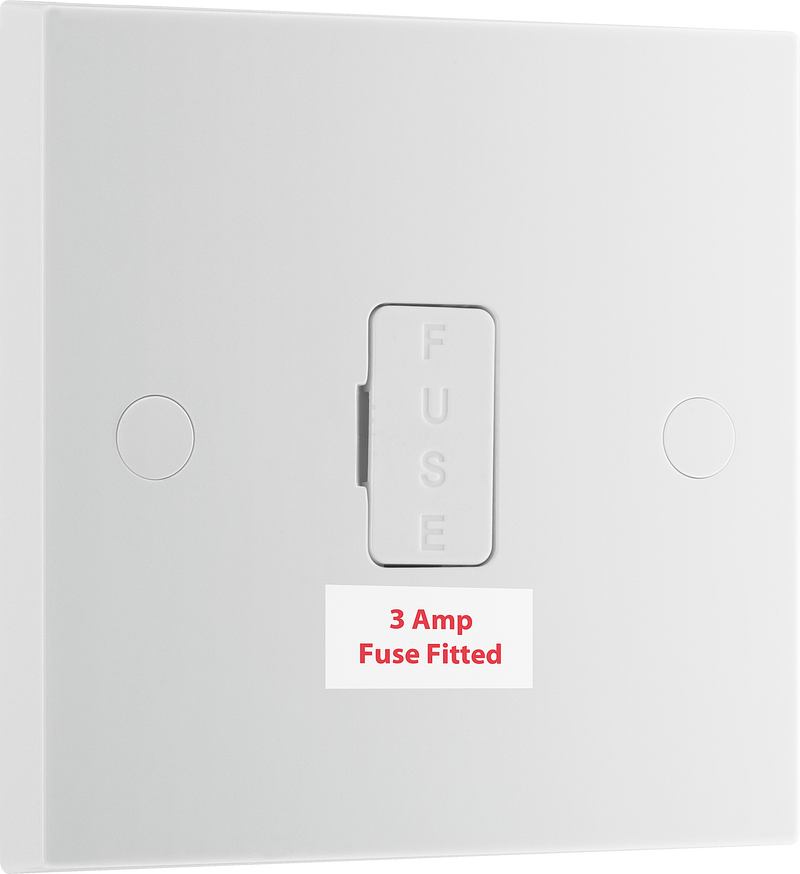 BG Electrical 900 Series - Unswitched and fused 3A