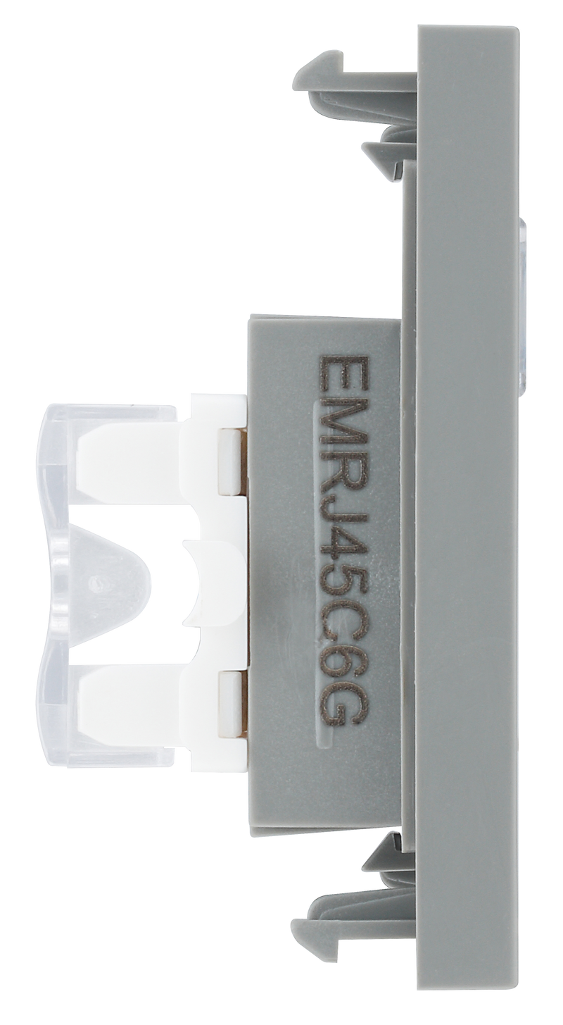 BG Electrical Euro Module - Data - RJ45 Cat6 (idc)