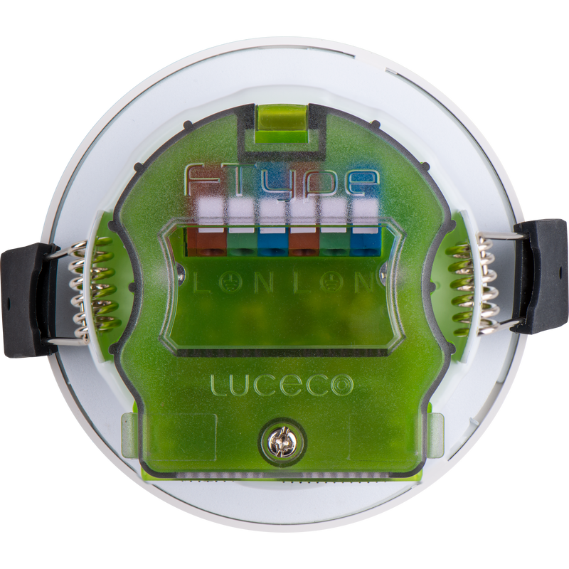 Luceco Ftype MK2 - FType Mk2 Fire Rated Downlight 4W/6W 690lm Power Change & CCT Change 3000K / 4000K Dim2Warm IP20 White - Adjustable