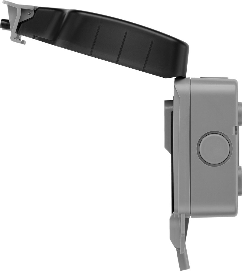 BG Electrical Weatherproof Storm - Single unswitched, IP66