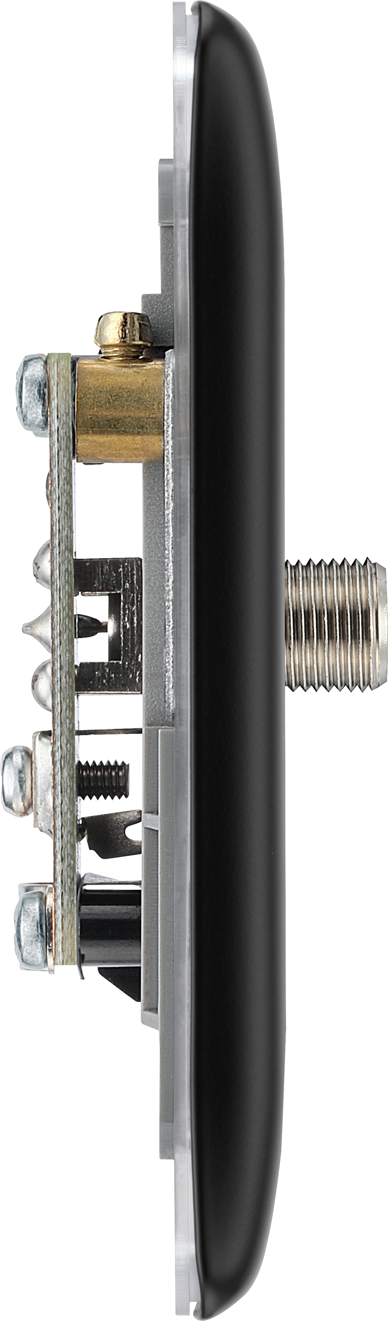 BG Electrical Nexus Metal Matt Black - Single satellite