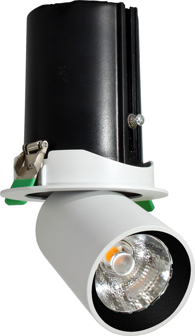 Luceco Pullout Spotlight - Pullout Spot Light Recessed White 1950lm 25w 4000k