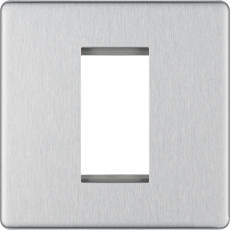 BG Electrical Euro Module - 1 module - square