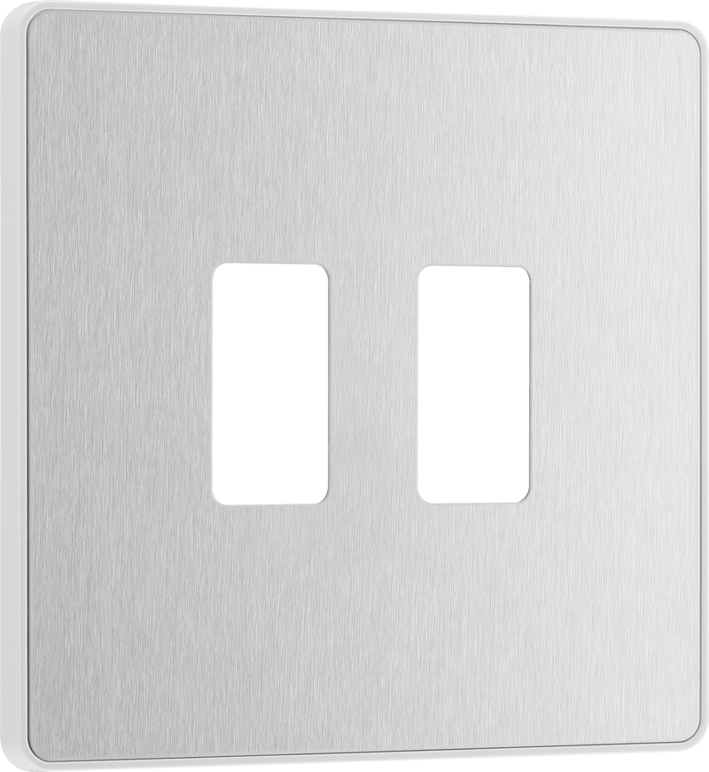 BG Electrical Grid - 2 module, square