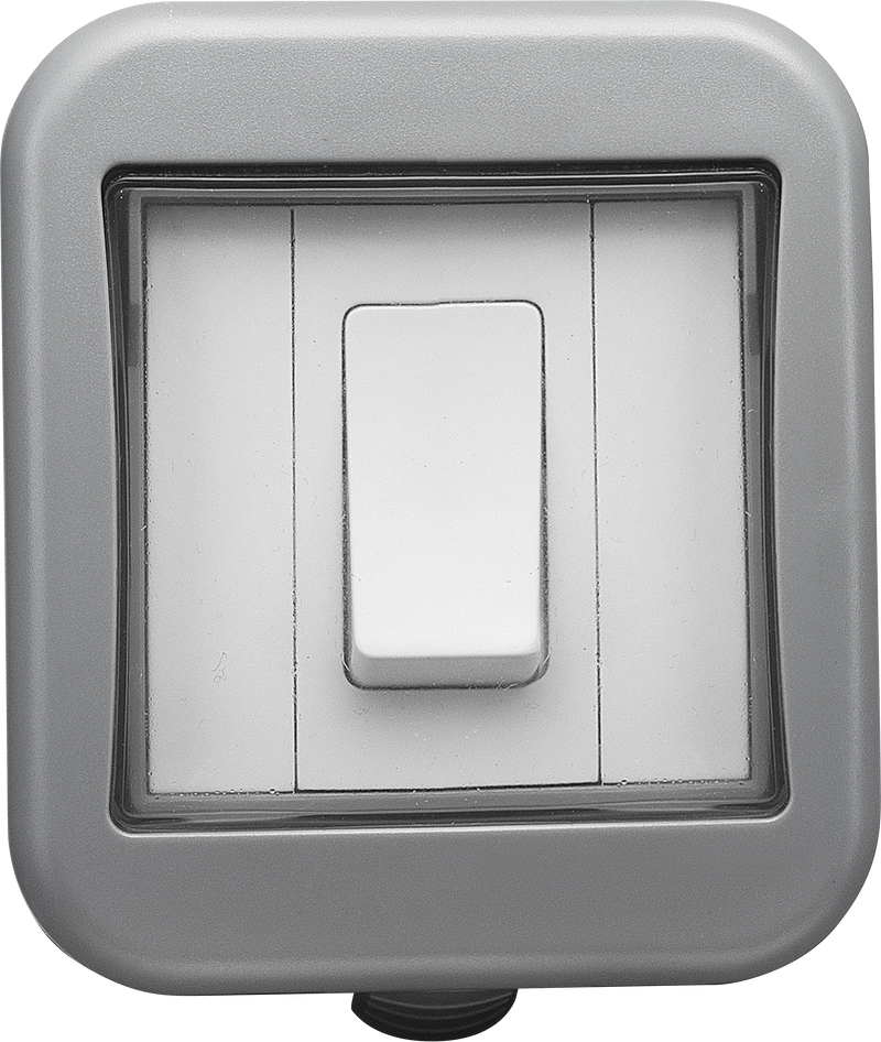 BG Electrical Weatherproof IP55 - Single, 2 way switch, IP55