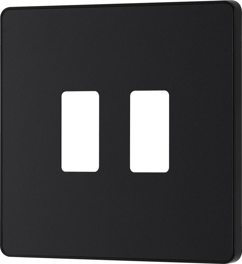 BG Electrical Grid - 2 module, square