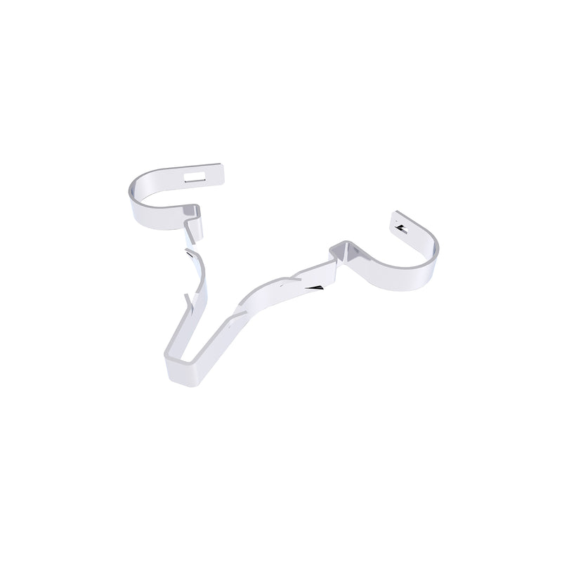 D-Line Fire Clip - Safe-D Stag-Clip for 2x 8-10mm φ cables. Twin, Galv. - Pack of 100