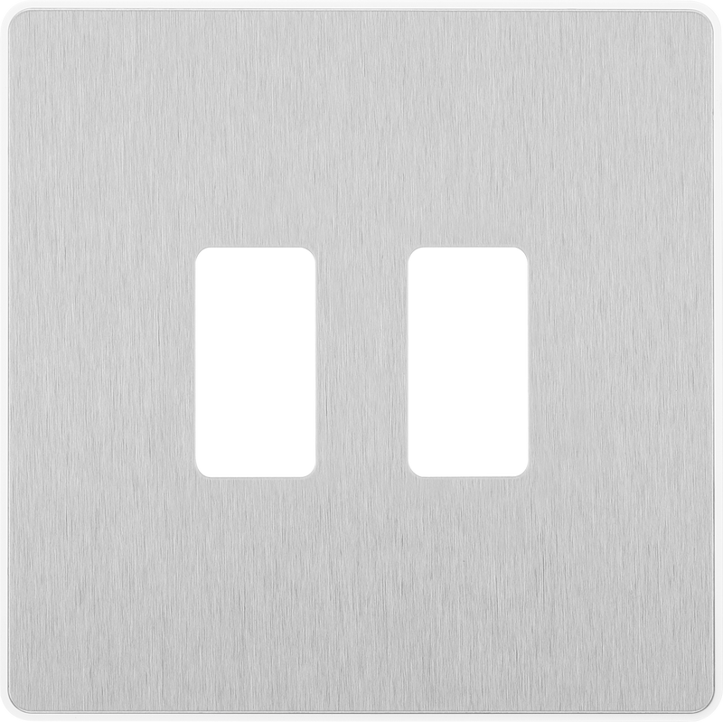 BG Electrical Grid - 2 module, square