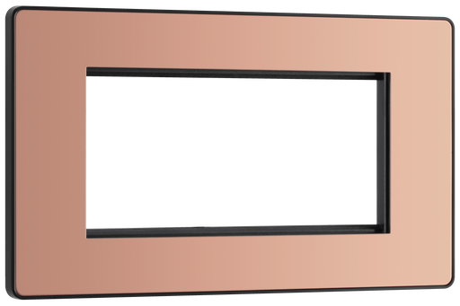 BG Electrical Euro Module - 4 module - rectangular