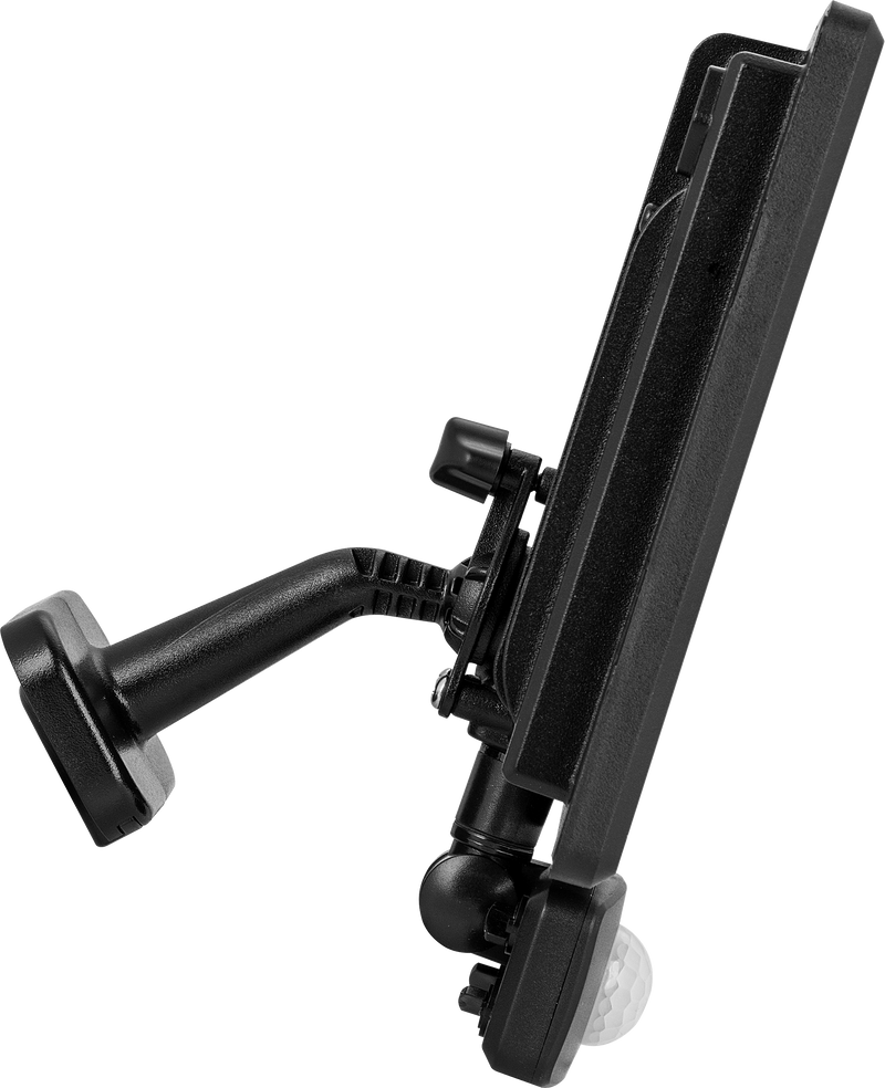 Luceco Essence Floodlight - Essence floodlight with ball joint 50W black 4000k colour temp with PIR