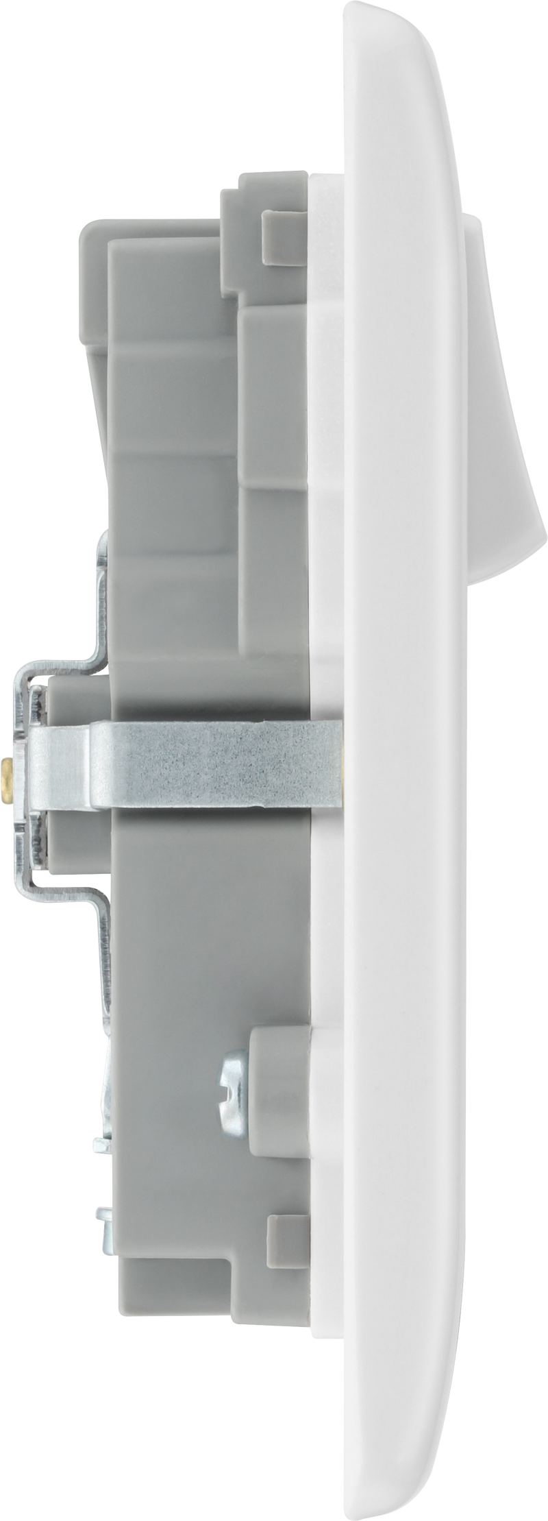 BG Electrical 800 Series - Double switched single pole, with USB A + C (45W)