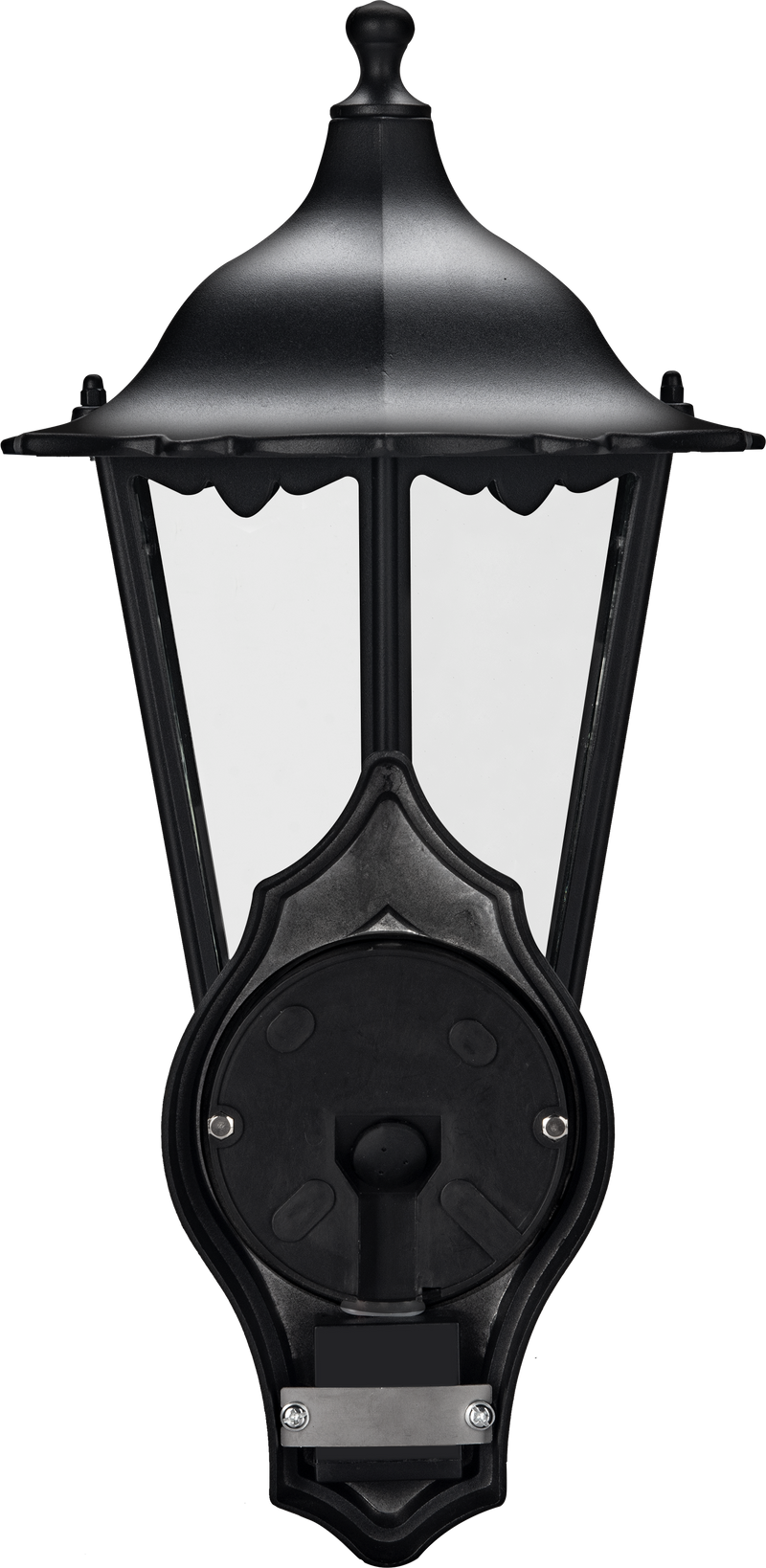 Luceco Coach Lantern - Coach lantern 6 sided supplied less lamp (60W max) with extended outreach