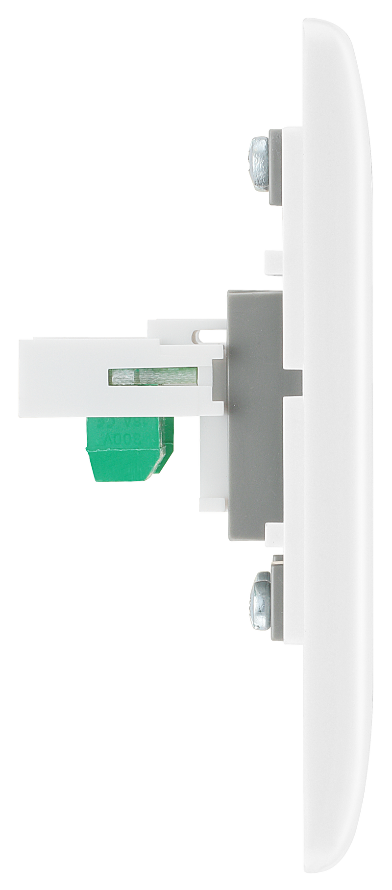 BG Electrical 800 Series - Double, RJ11 telephone socket (screw)