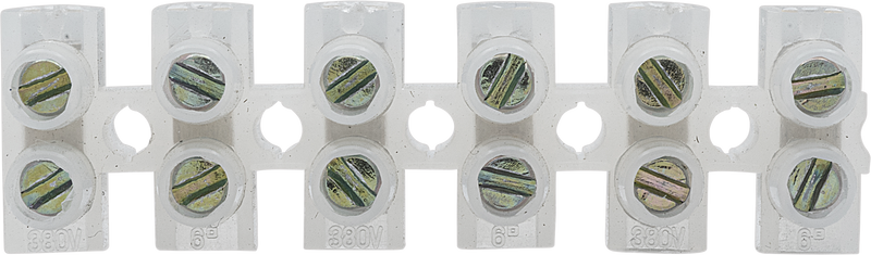 BG Electrical Contractor - 5A terminal strip, 6 way