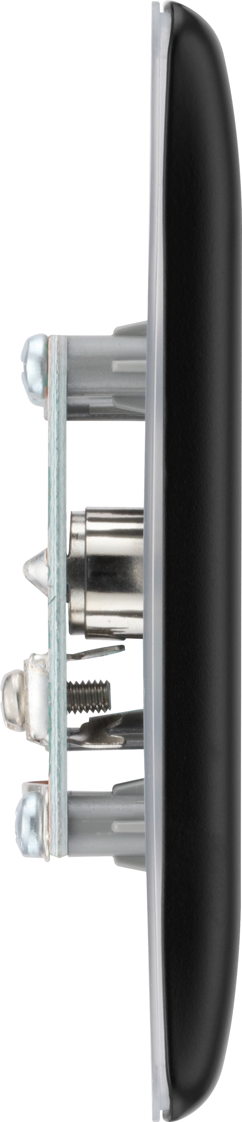 BG Electrical Nexus Metal Matt Black - Single, co-axial