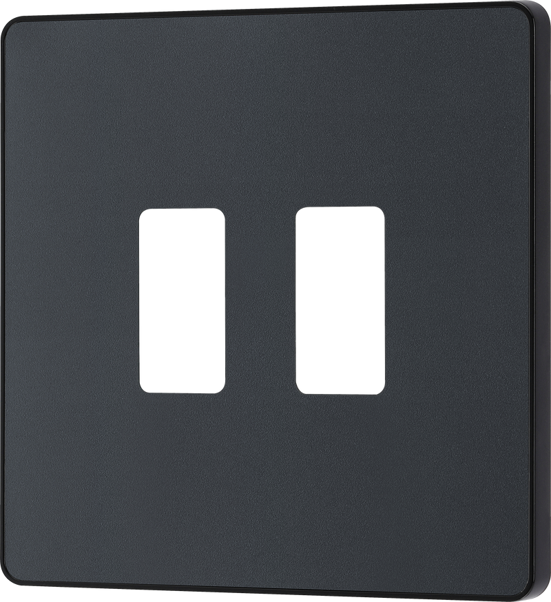 BG Electrical Grid - 2 module, square