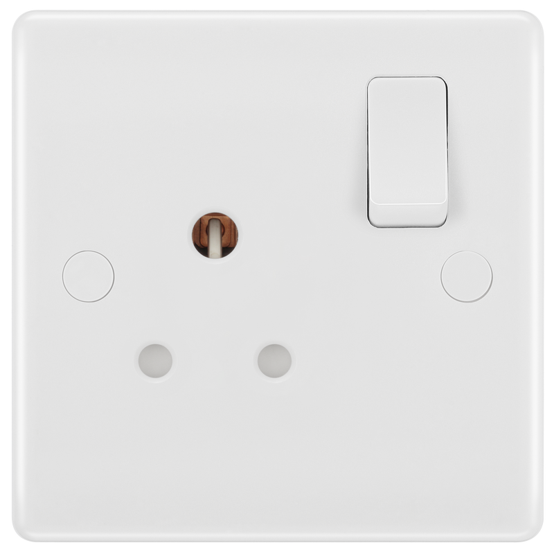 BG Electrical 800 Series - 5A, Single, switched, round pin