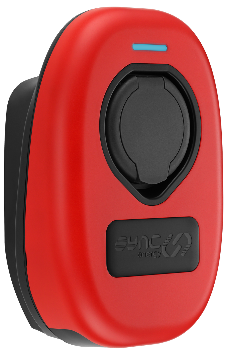Sync Energy Accessories - Faceplate for Wall Charger 2 - UV Resistant Polycarbonate cover in Signal Red finish