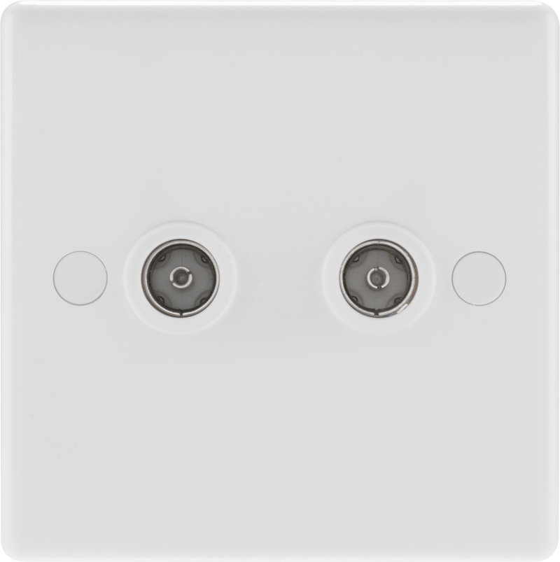 BG Electrical 800 Series - Double, isolated, co-axial