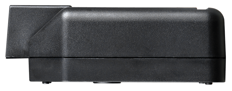Masterplug Work - 1 Socket, 15A, Black