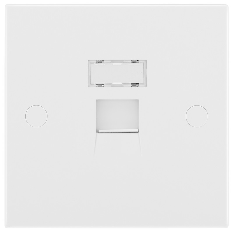 BG Electrical 900 Series - Single, RJ45 data socket (screw)