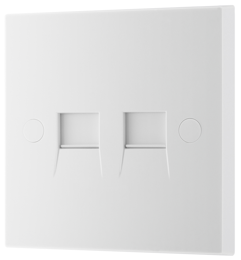 BG Electrical 900 Series - Double, telephone socket, master (IDC)