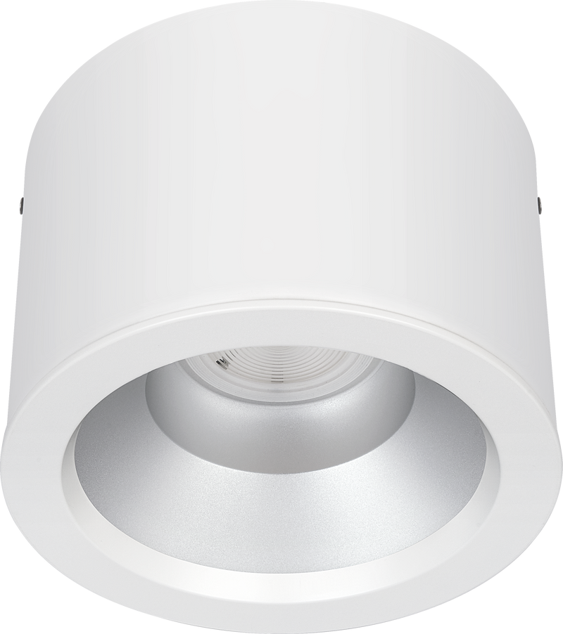 Luceco Platinum Surface - Platinum surface downlight matt reflector 218mm 1200 lumen with DALI driver