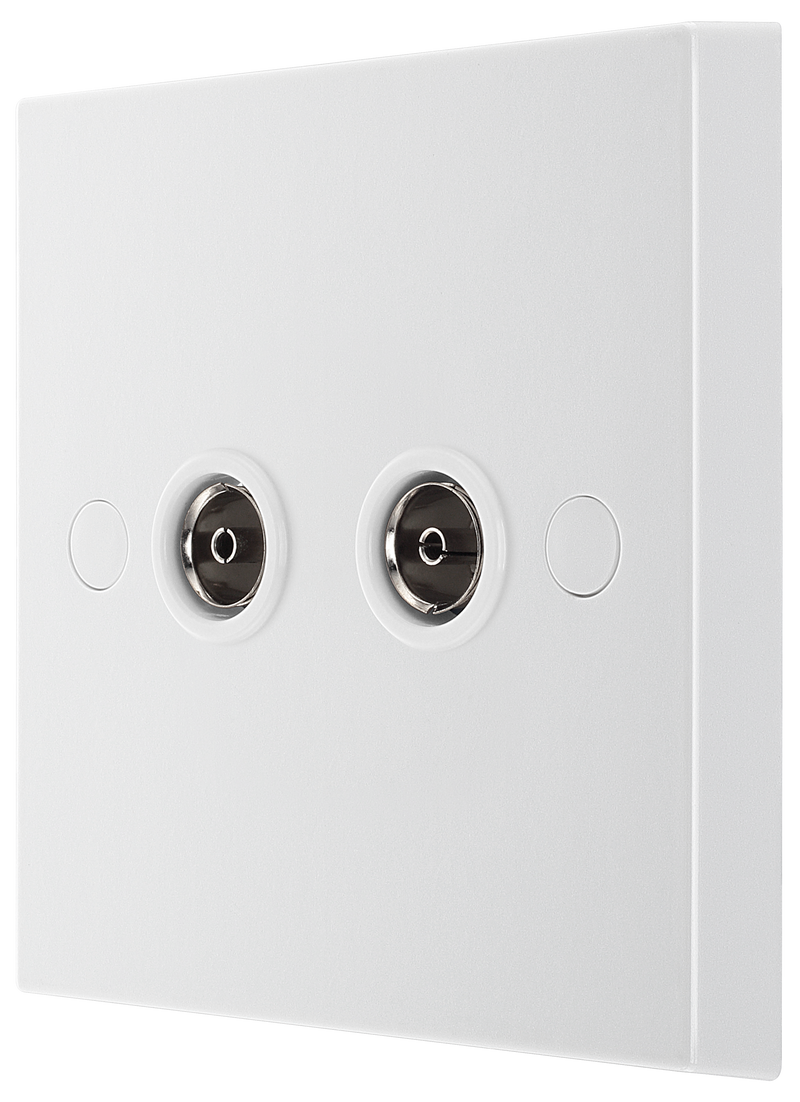 BG Electrical 900 Series - Double, isolated, co-axial