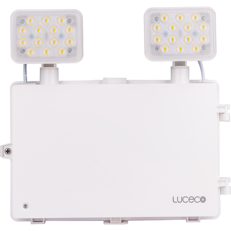 Luceco Tempus Dual - Tempus Dual Adjustable Twin Spotlight, 3.5W, 400lm