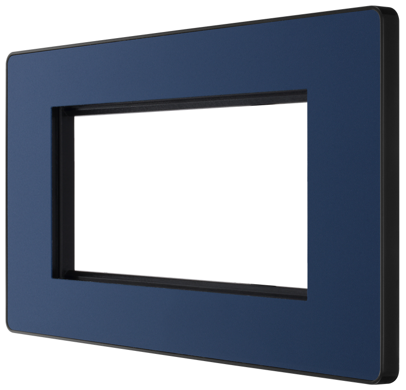 BG Electrical Euro Module - 4 module - rectangular