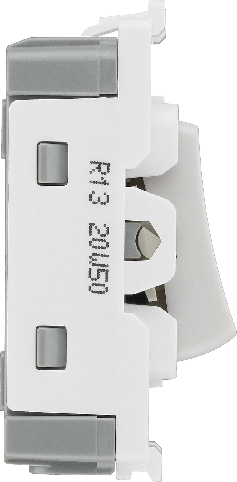 BG Electrical Grid - 2 module, square