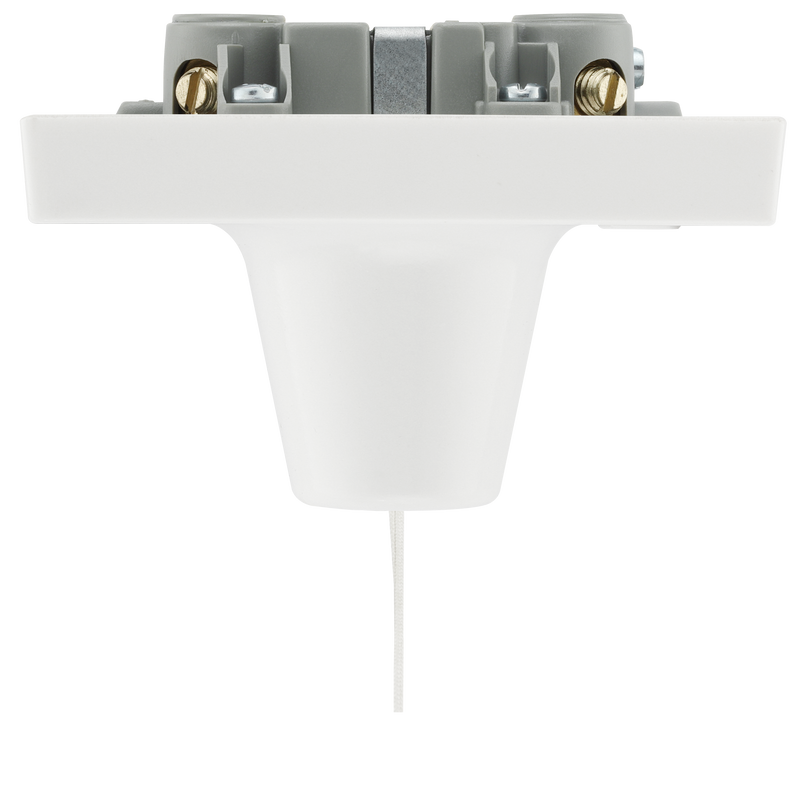 BG Electrical Part M - 45A, 1 way, with indicator, grey cord & bangle