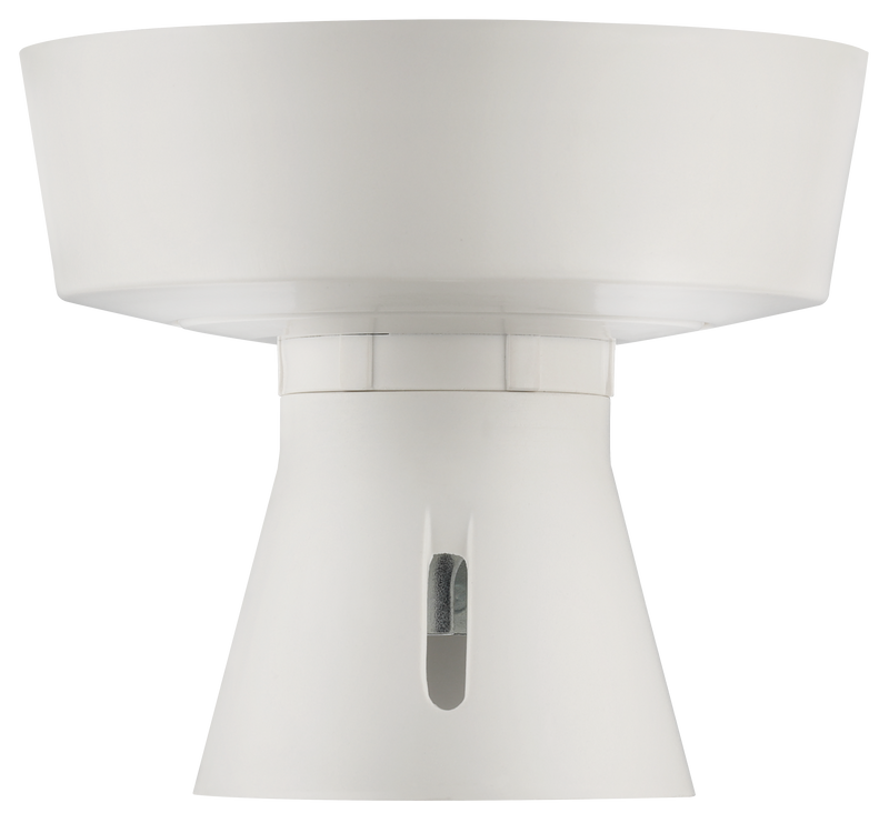 BG Electrical Ceiling Accessories - Enclosed, 2 terminal body, 3 terminals and earth in base, PVC tails, HO skirt