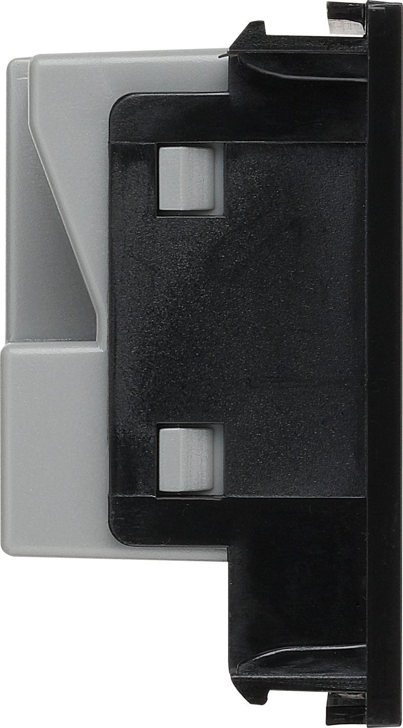 BG Electrical Euro Module - Universal unswitched socket