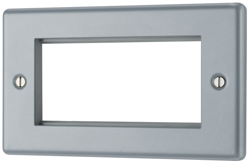 BG Electrical Euro Module - 4 module - rectangular