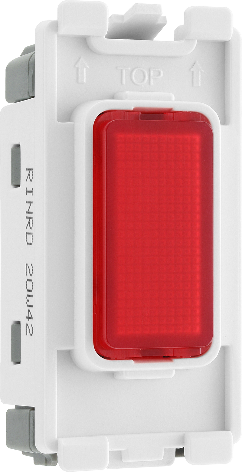 BG Electrical Grid - Indicator, red