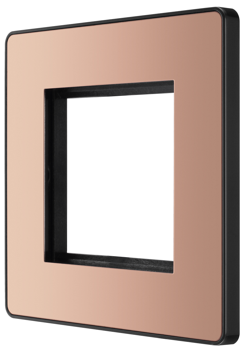BG Electrical Euro Module - 2 module - square