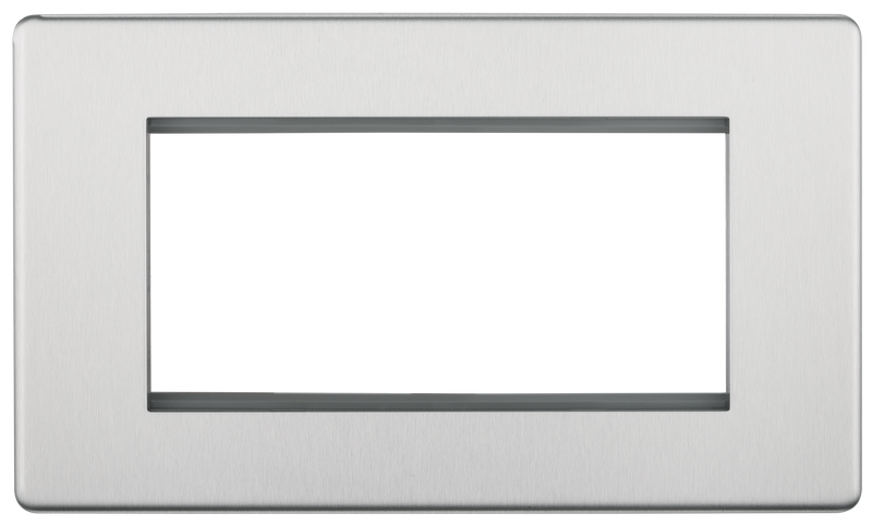 BG Electrical Euro Module - 4 module - rectangular