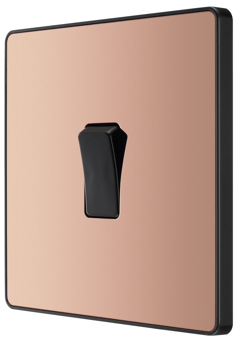 BG Electrical Evolve Polished Copper - Single, 2 way switch