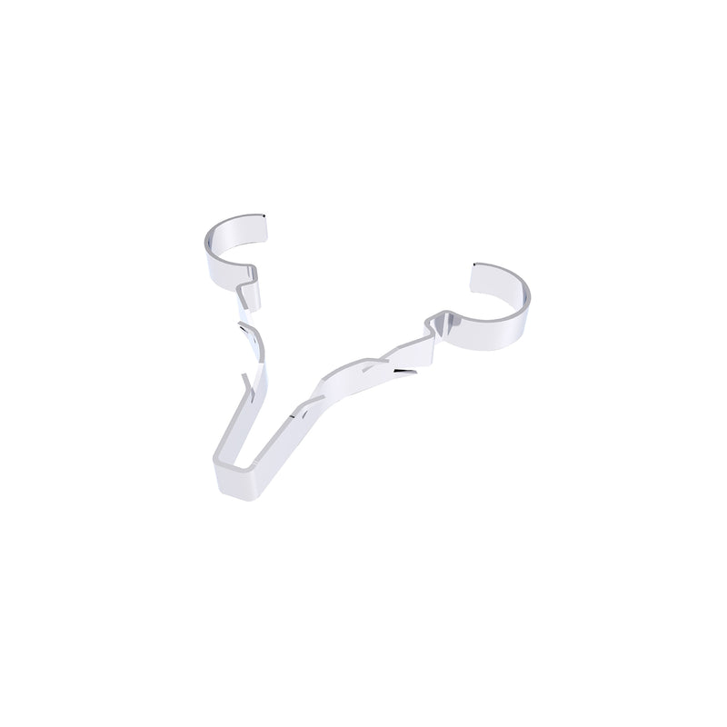 D-Line Fire Clip - Safe-D Stag-Clip for 1x 8-10mm φ cable. Single, Galv. - Pack of 50