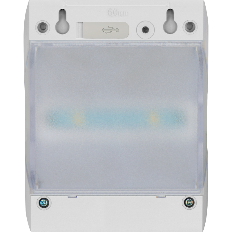 Luceco Prysm Wall Light - Prysm Decorative Outdoor Solar Wall Light with PIR Motion Sensor and USB Charging Port, LED Exterior Lighting, White, IP54, 3W, 300lm, 4000K