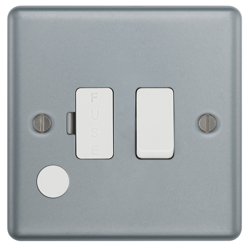 BG Electrical Metal Clad - Switched and fused with optional flex outlet