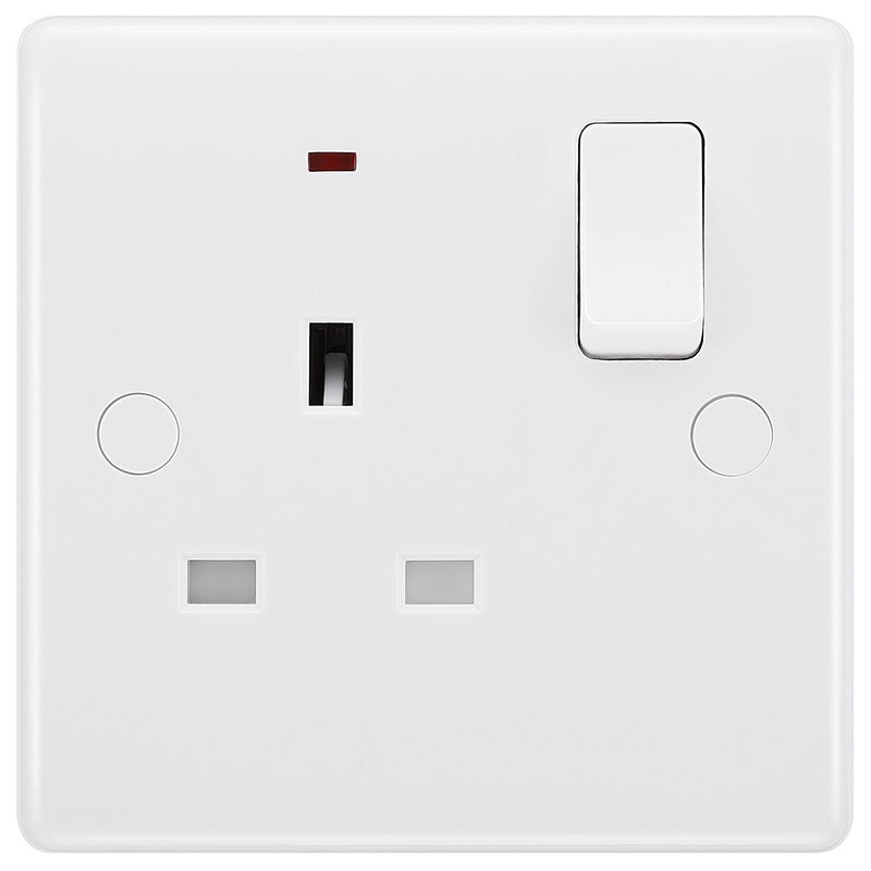 BG Electrical 800 Series - Single, switched, single pole, with indicator