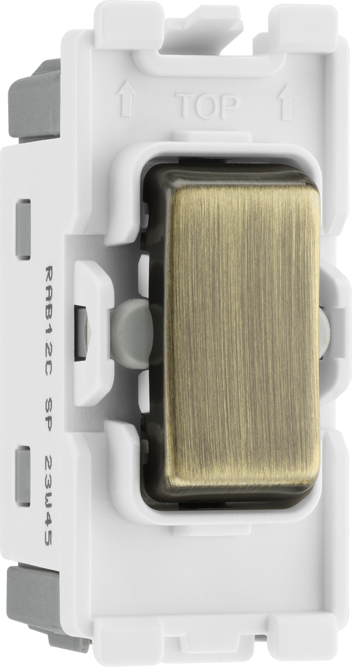 BG Electrical Grid - 2 way, single pole, centre off
