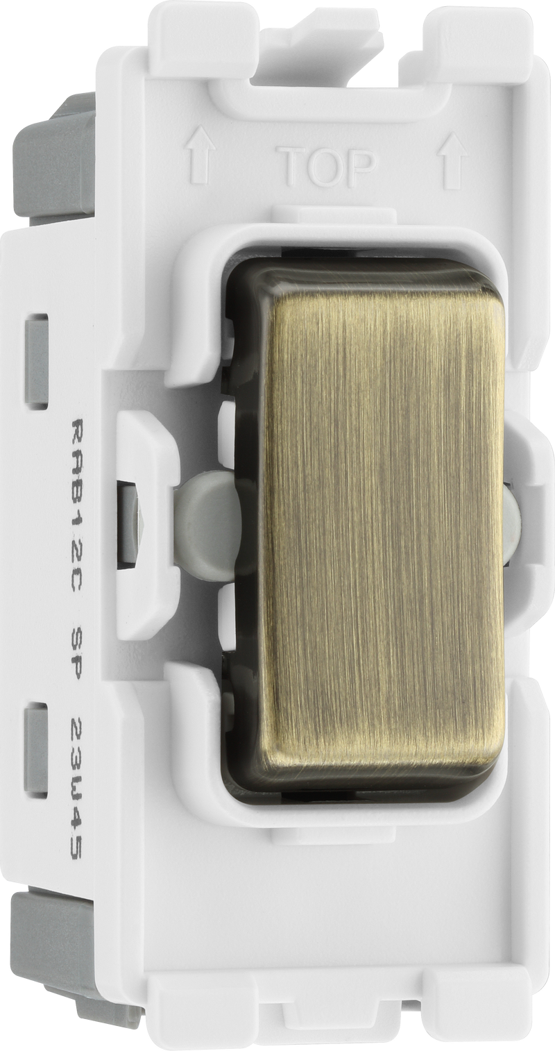 BG Electrical Grid - 2 way, single pole, centre off